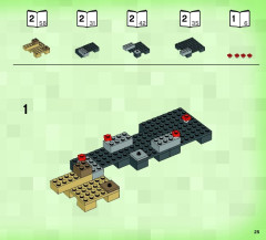 LEGO 21116 instructions page 25 – build guide