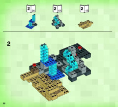 LEGO 21116 instructions page 26 – build guide