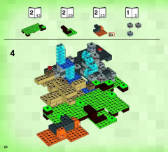 LEGO 21116 instructions page 28 – build guide