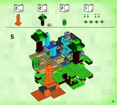 LEGO 21116 instructions page 29 – build guide