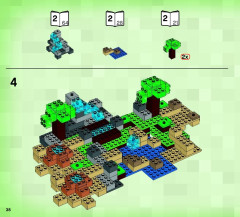 LEGO 21116 instructions page 38 – build guide