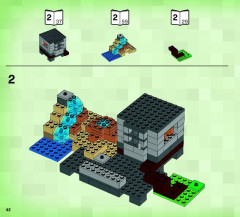 LEGO 21116 instructions page 42 – build guide