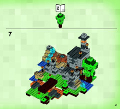 LEGO 21116 instructions page 47 – build guide