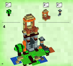 LEGO 21116 instructions page 52 – build guide