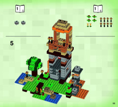 LEGO 21116 instructions page 53 – build guide