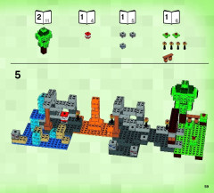 LEGO 21116 instructions page 59 – build guide