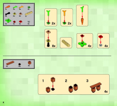 LEGO 21116 instructions page 6 – build guide