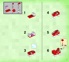 LEGO 21116 instructions page 7 – build guide