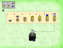 LEGO 21117 instructions page 45 – build guide