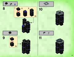 LEGO 21117 instructions page 49 – build guide