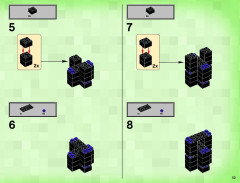LEGO 21117 instructions page 53 – build guide