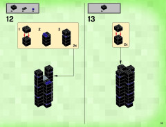 LEGO 21117 instructions page 55 – build guide