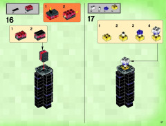 LEGO 21117 instructions page 57 – build guide