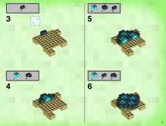 LEGO 21117 instructions page 7 – build guide