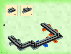 LEGO 21118 instructions page 14 – build guide