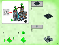 LEGO 21118 instructions page 17 – build guide
