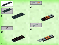 LEGO 21118 instructions page 28 – build guide