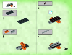 LEGO 21118 instructions page 3 – build guide