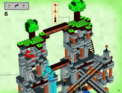 LEGO 21118 instructions page 33 – build guide