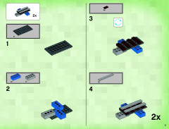 LEGO 21118 instructions page 5 – build guide