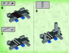 LEGO 21118 instructions page 12 – build guide