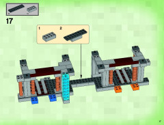 LEGO 21118 instructions page 17 – build guide