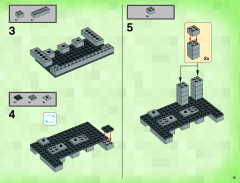 LEGO 21118 instructions page 19 – build guide