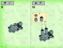 LEGO 21118 instructions page 40 – build guide