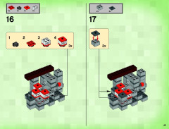 LEGO 21118 instructions page 45 – build guide