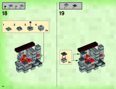 LEGO 21118 instructions page 46 – build guide