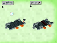 LEGO 21118 instructions page 5 – build guide