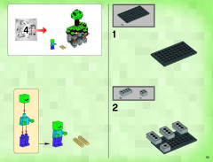 LEGO 21118 instructions page 53 – build guide