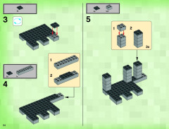 LEGO 21118 instructions page 54 – build guide