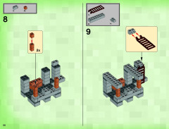 LEGO 21118 instructions page 56 – build guide