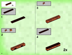 LEGO 21118 instructions page 64 – build guide