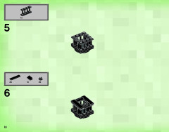 LEGO 21119 instructions page 10 – build guide