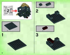 LEGO 21119 instructions page 12 – build guide