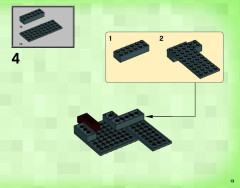 LEGO 21119 instructions page 13 – build guide