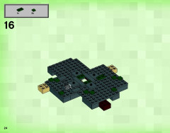 LEGO 21119 instructions page 24 – build guide