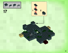 LEGO 21119 instructions page 25 – build guide