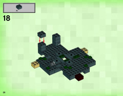 LEGO 21119 instructions page 26 – build guide