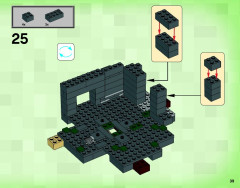 LEGO 21119 instructions page 39 – build guide