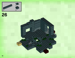 LEGO 21119 instructions page 40 – build guide