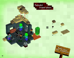 LEGO 21119 instructions page 48 – build guide