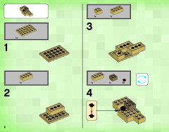 LEGO 21119 instructions page 8 – build guide