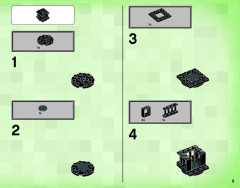 LEGO 21119 instructions page 9 – build guide
