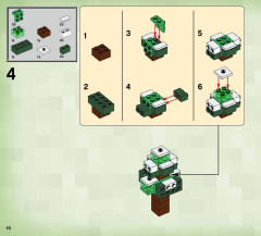 LEGO 21120 instructions page 10 – build guide