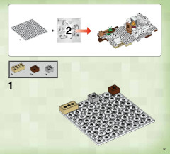 LEGO 21120 instructions page 17 – build guide