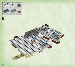 LEGO 21120 instructions page 26 – build guide