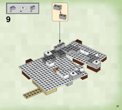 LEGO 21120 instructions page 27 – build guide